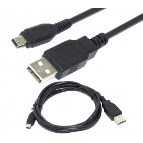 Storite USB 2.0 A to Mini 5 pin B Cable for External HDDS/Camera/Card Readers (150cm - 1.5M)
